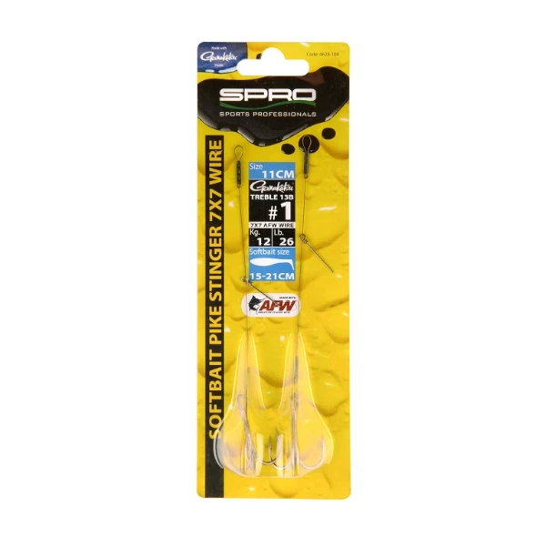 Spro Softbait Pike Stinger 7x7 3 Spro Softbait Pike Stinger 7x7 - Afbeelding 3
