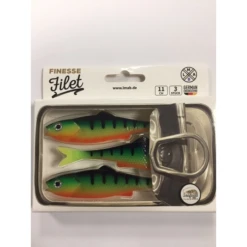 LMAB Kunstaas Finesse Filet 6 LMAB Kunstaas Finesse Filet -Fijn Vistuig LMAB Finesse Filet 3 stuks