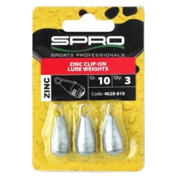 Spro Zinc Clip-on Lure Weights -Fijn Vistuig Spro Clip on Lure Weights 2