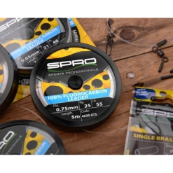 Spro 100% Fluorocarbon Leader 5 Spro 100% Fluorocarbon Leader -Fijn Vistuig Spro Fluorocarbon lijn 2